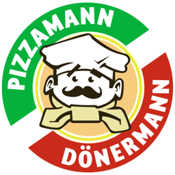 Pizzaman Dönermann logo.